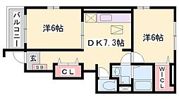 フェリア糸井 E 1階/-
