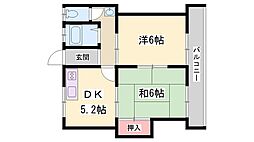 グリーンハイツ 南棟 2階