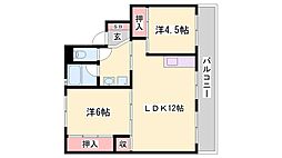 ビレッジハウス社第二 4階