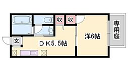 ラポール弐番館 1階/-
