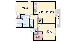 サニーハイツ田寺 B棟 1階