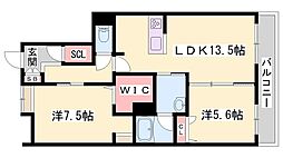 オカバ姫路岡町シャーメゾン 3階/-