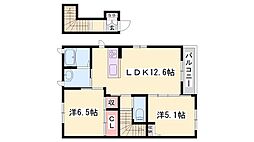 レジデンス天神 2階