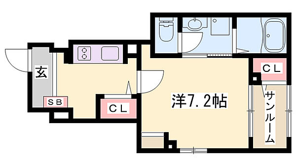 同じ建物の物件間取り写真 - ID:228044898466