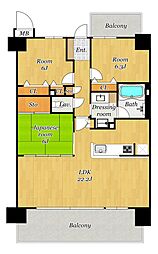 間取図画像 3LDK