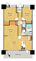 間取図画像 3LDK