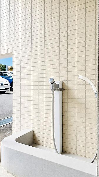 ペット足洗場