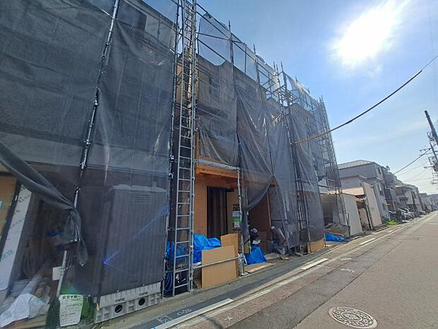 現地の状態をご覧いただくことで、隣接した環境をしっかりとご確認いただけます(2025.7.4撮影)