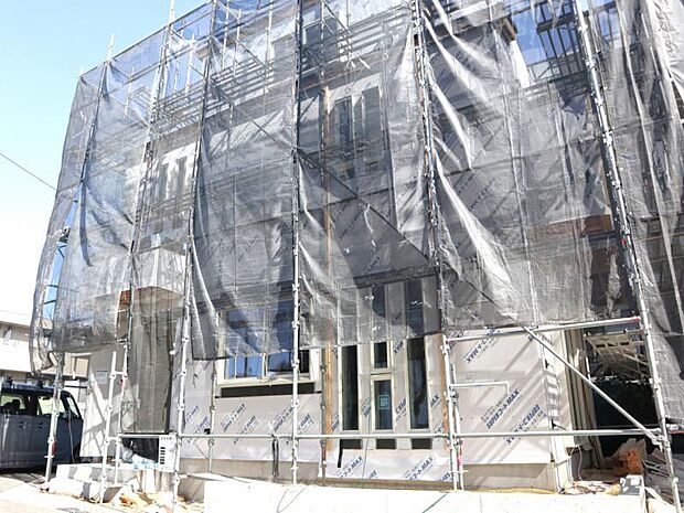 現地で広さのご体感ができます。図面と合わせてご説明しますので、お気軽にお問い合わせください(2026.3.5撮影)