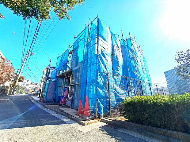 現地で広さのご体感ができます。図面と合わせてご説明しますので、お気軽にお問い合わせください(2025.11.14撮影)