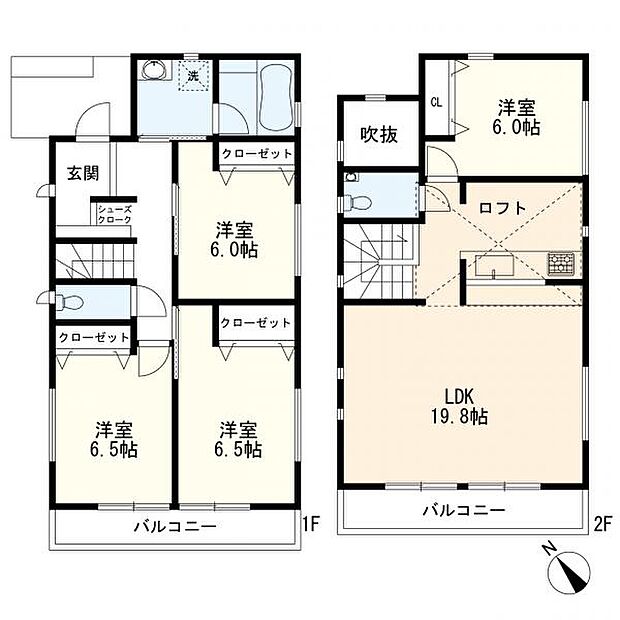 1号棟 　4ＬＤＫ