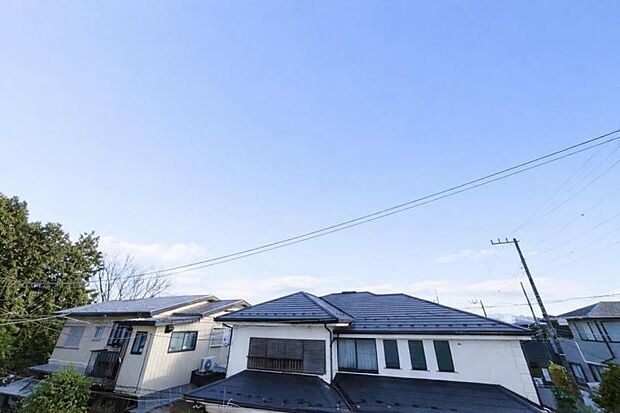 開放感のある眺望。季節による景色の変化を日常の生活と共に感じてください。（2026.1.16撮影）