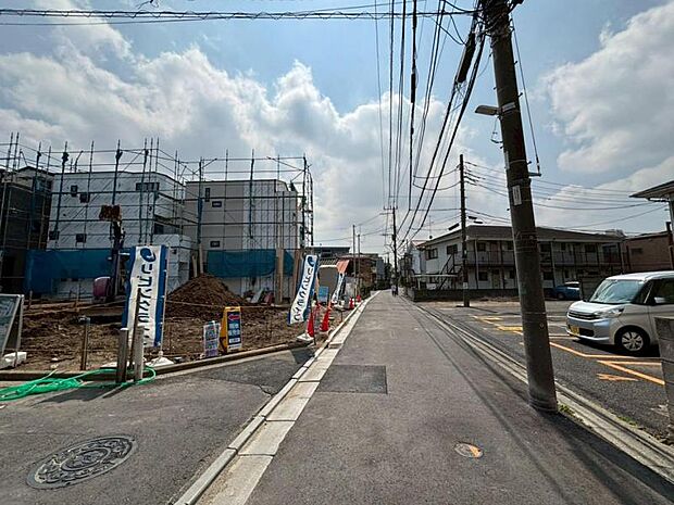 完成前の状態をご覧いただくことで、隣接した環境もしっかりとご覧いただけます（2026.2.16撮影）