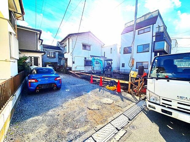 完成前の状態をご覧いただくことで、隣接した環境もしっかりとご覧いただけます(2026.1.8撮影)