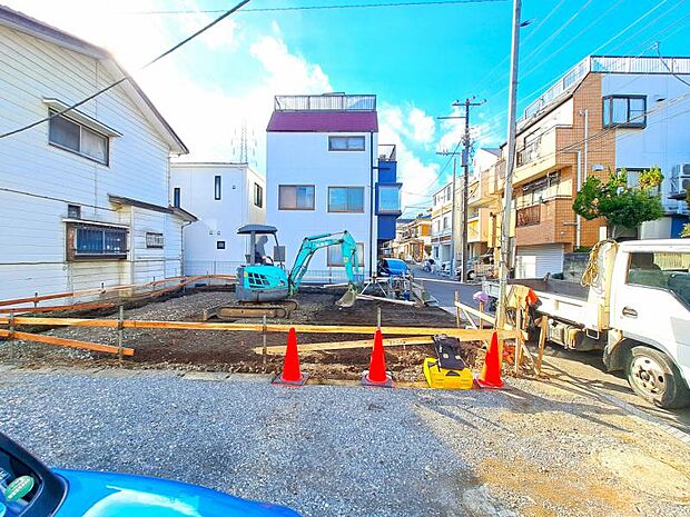 現地と同じくらい、周辺環境は大切です。図面だけでは分からない現地の雰囲気もご確認くださいませ(2026.1.8撮影)