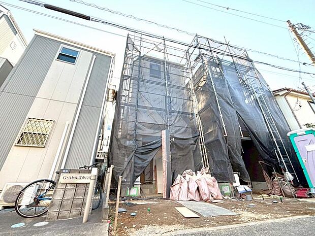 完成前の状態をご覧いただくことで、隣接した環境もしっかりとご覧いただけます（2026.1.16撮影）