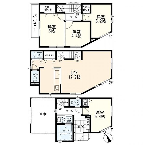 間取図 4LDK