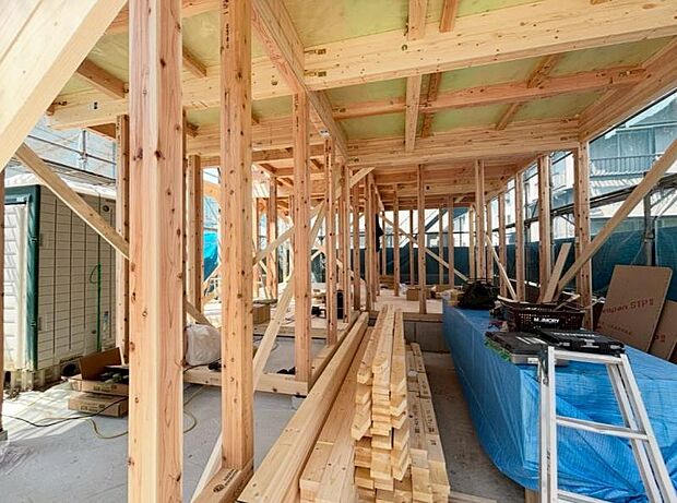 建築状況も現地でご確認可能。完成前だからこそ、いち早く理想のお住まいをご検討いただけます。（2026.5.16）
