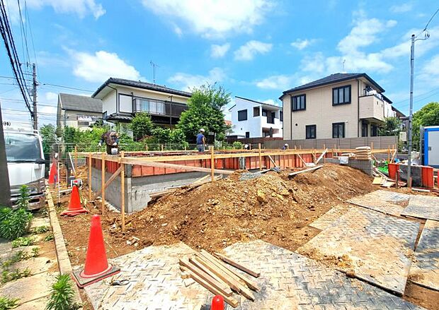 完成前の状態をご覧いただくことで、隣接した環境もしっかりとご覧いただけます(2026.6.19撮影)