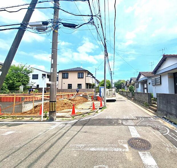 現地と同じくらい、周辺環境は大切です。図面だけでは分からない現地の雰囲気もご確認くださいませ(2026.6.19撮影)