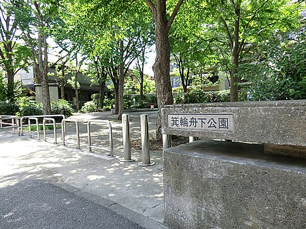 箕輪舟下公園　590ｍ