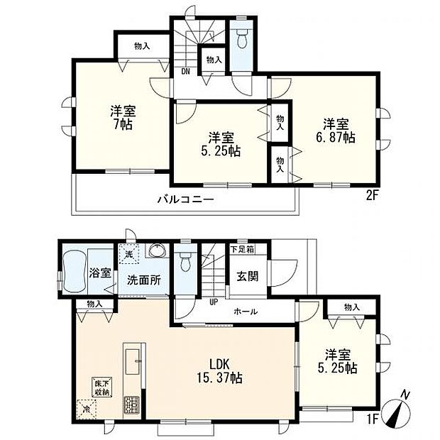 C号棟　4LDK