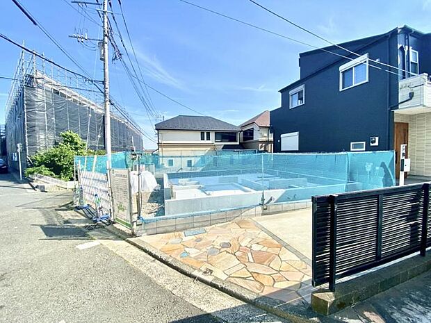 完成前の状態でも、隣接した環境もしっかりとご覧いただけます