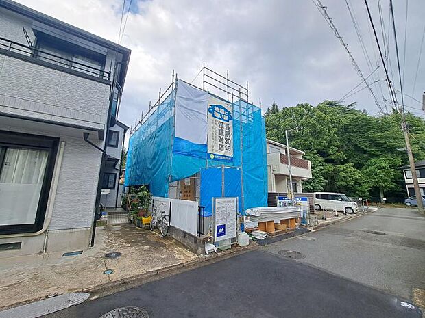 完成前の状態をご覧いただくことで、隣接した環境もしっかりとご覧いただけます（2026.6.12撮影）