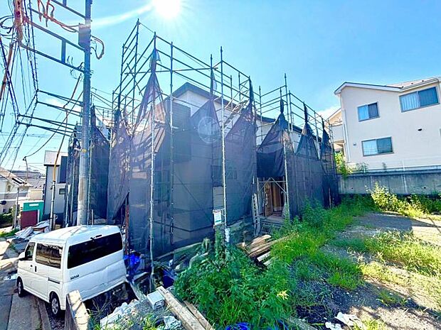 完成前の状態をご覧いただくことで、隣接した環境もしっかりとご覧いただけます(2026年8月撮影)