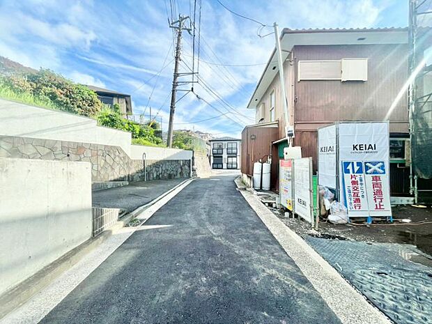 建築状況も現地でご確認可能。完成前だからこそ、いち早く理想のお住まいをご検討いただけます。
