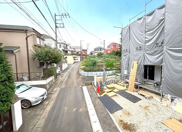 家と同じくらい周辺環境は大切なもの。図面だけでは分からない現地の雰囲気もご確認ください。(2026年7月撮影)