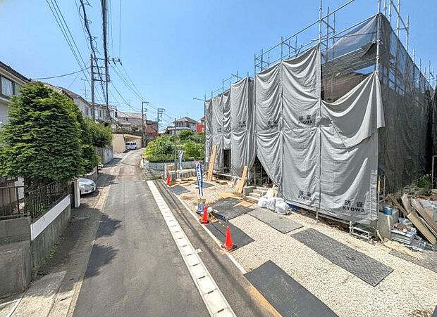 家と同じくらい周辺環境は大切なもの。図面だけでは分からない現地の雰囲気もご確認ください。(2026年7月撮影)
