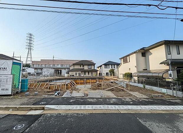 完成前の状態をご覧いただくことで、隣接した環境もしっかりとご覧いただけます。(2026.7.4撮影)