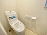 トイレ：トイレ設置予定場所です。スッキリとしてスタイリッシュなフォルムでお掃除もラクラクです。