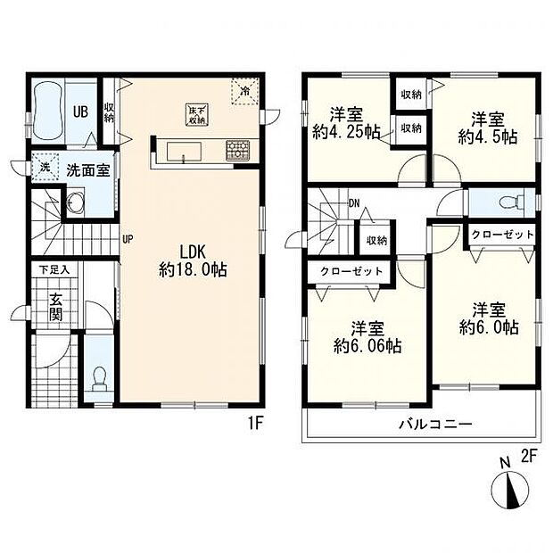 B号棟 4LDK