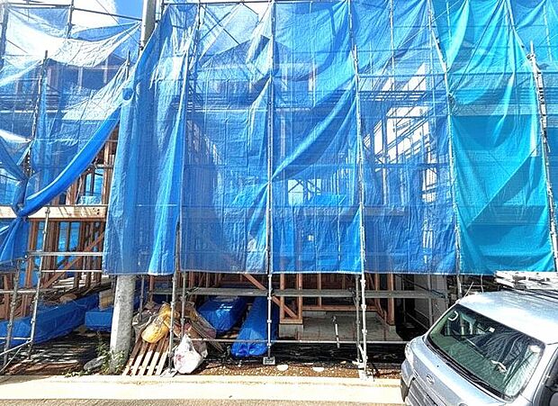 玄関につながる駐車スペースなので重い荷物の出し入れの負担を最小限に抑えられます。(2026年9月撮影)