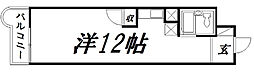 リアライズ浜松 ワンルームの間取図画像