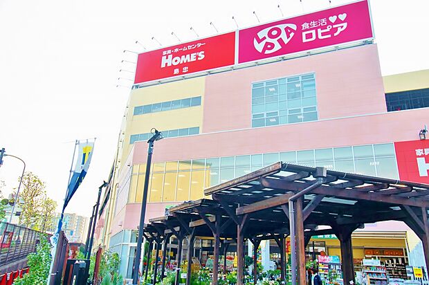 ロピア 平井島忠ホームズ店643m