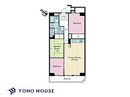 間取図画像 2SLDK