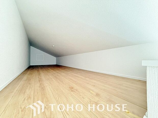 「ロフト」ロフトは、収納ライブラリとしては勿論、防災備蓄など備えの為にも活用頂くことができます。