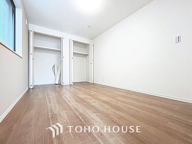 「収納」全ての居室にクローゼットを完備しております。