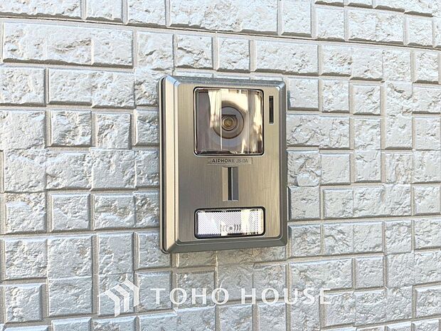 「モニター付きインターホン」