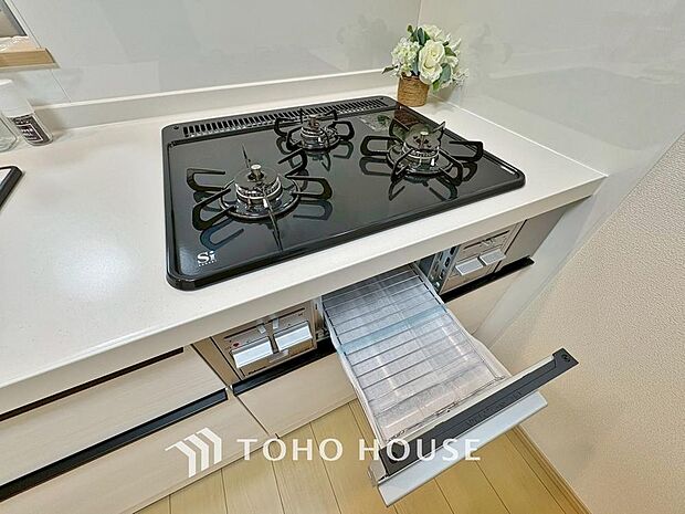 「三口コンロ」