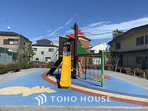 モンチッチ公園(西新小岩5丁目公園)282m