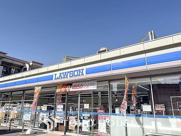 ローソン船橋西船二丁まで約307m。