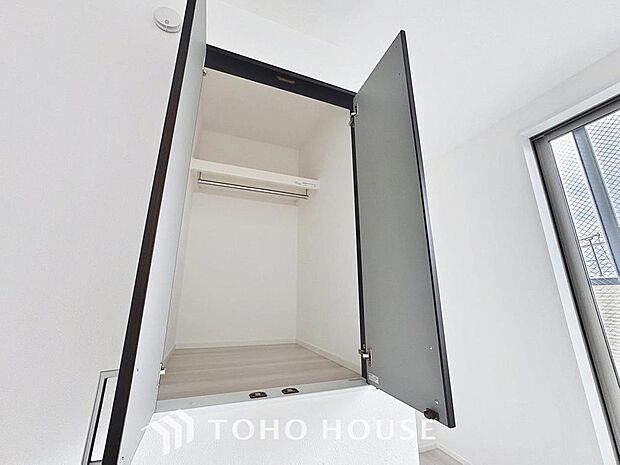 「各居室にクローゼットを完備」荷物を収納することでお部屋をスマートに見せることができます。気持ちの良い自分空間を。