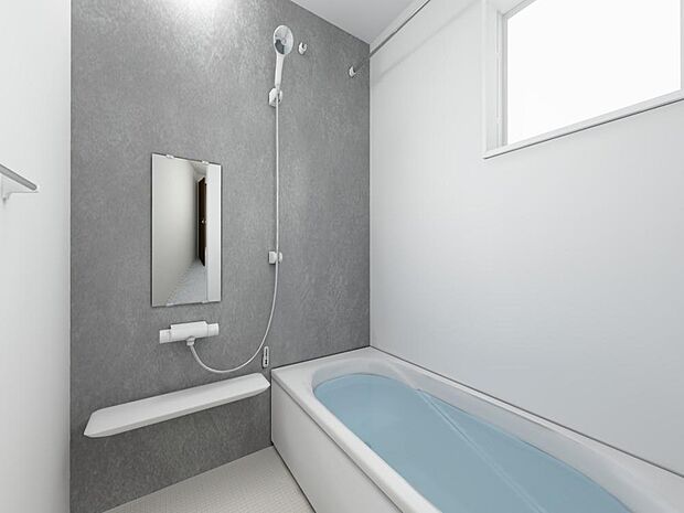 「一日の疲れをリフレッシュ。快適バスルーム。」癒しの空間バスルームです。天気に左右されずに洗濯物を乾かせる、浴室乾燥機・オートバス機能付きです。