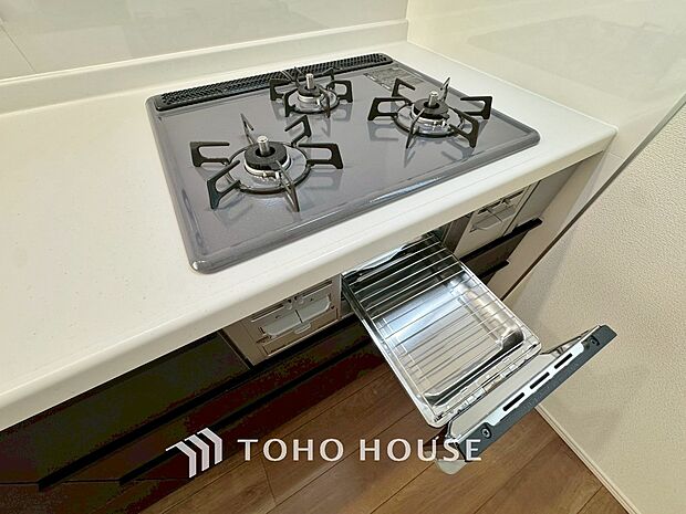 3つ口ガスコンロ