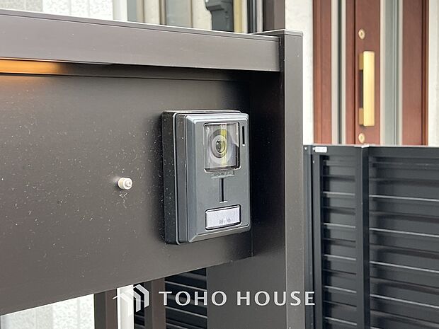 「モニター付きインターホン」