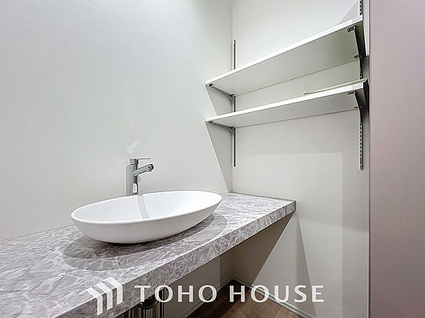 「1階に設置サブ洗面」